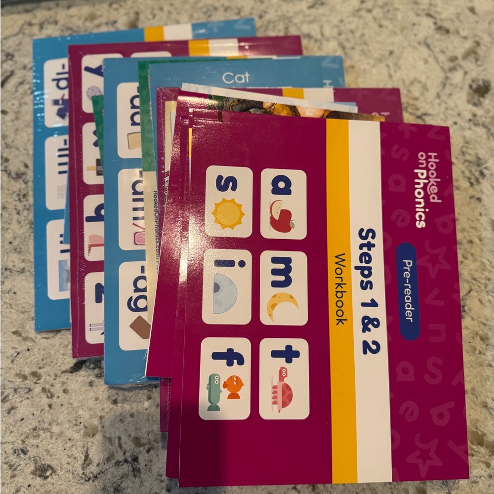 Hooked on Phonics Pre-Reader Workbooks